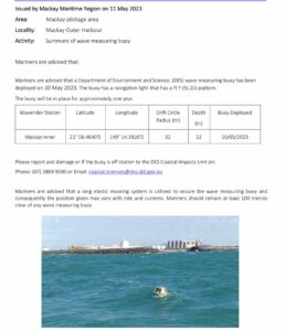 10th May 2023 – Wave Measuring Buoy